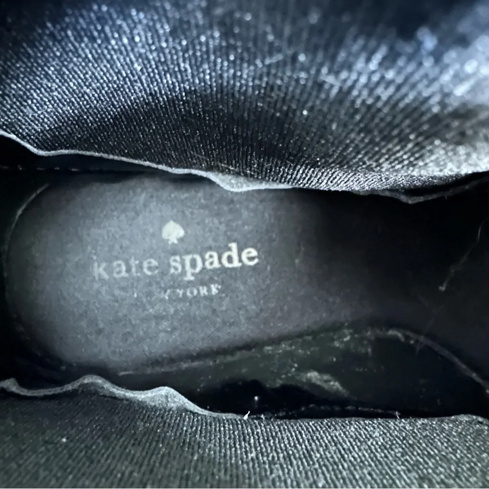 Kate Spade Sedgewick Glitter Ankle Booties Size 6 - 7